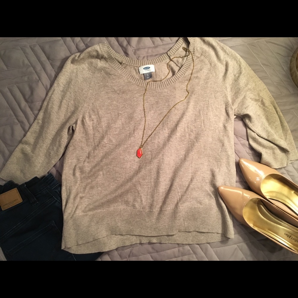 Cropped sweater